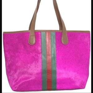 Parker & Hyde hot pink tote